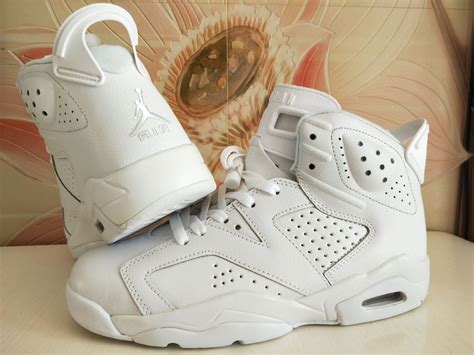 nike air jordan 6 white